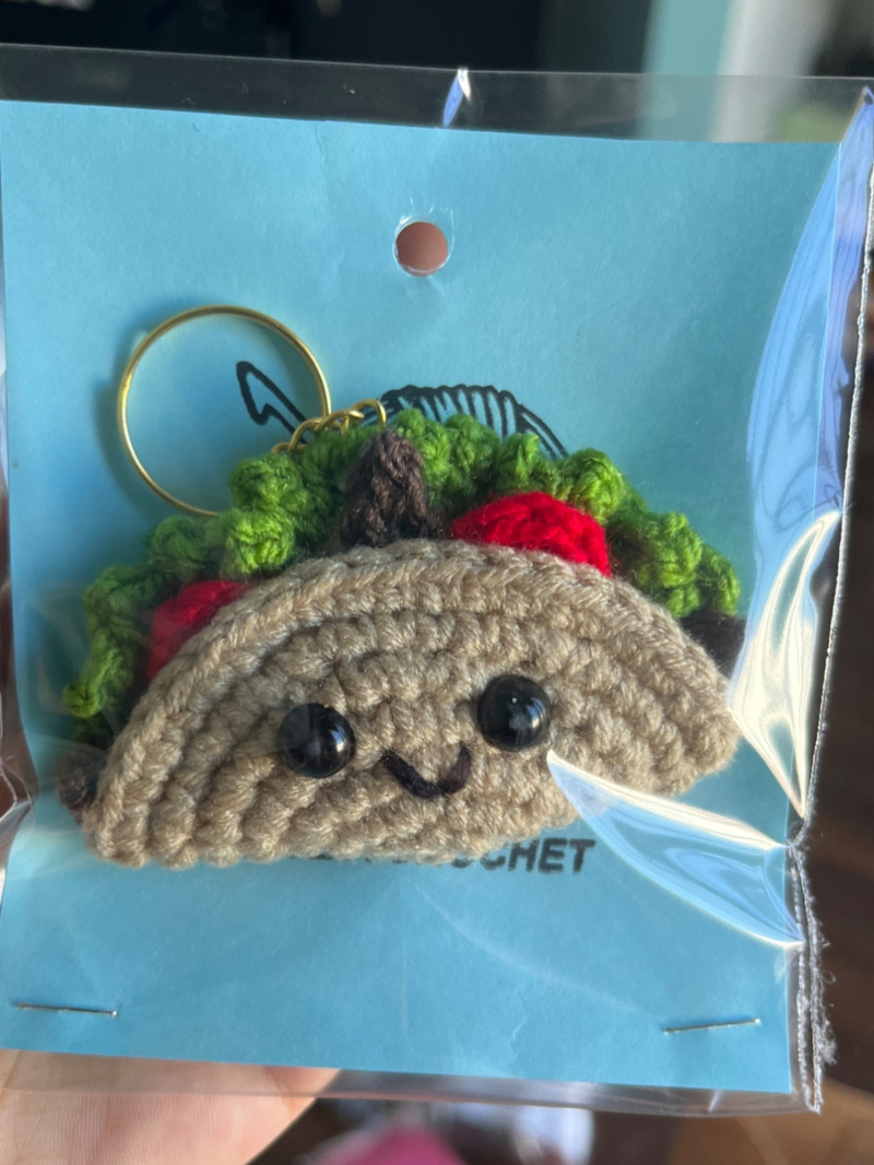 Llavero de taco