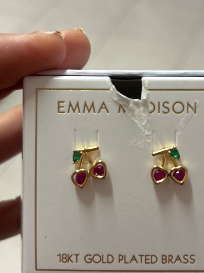 Aretes cereza