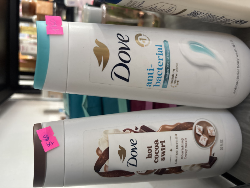 Dove body wash