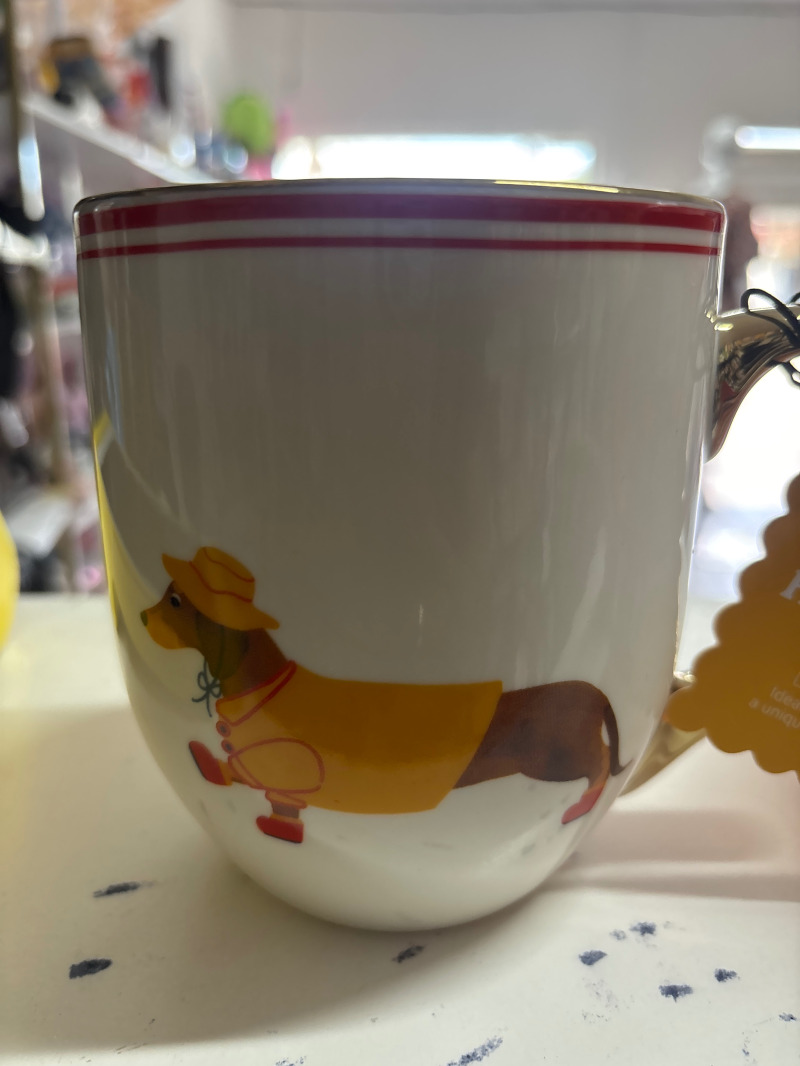 Taza perro salchicha